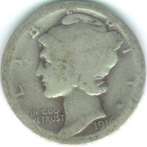 Grading Coins Good Mercury Dime